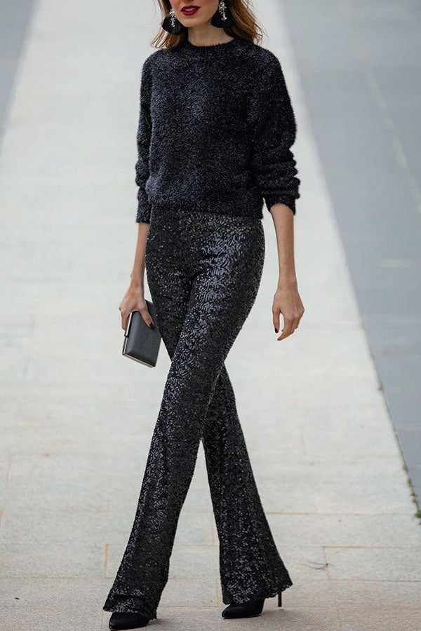 STELLA | SEQUIN TROUSERS