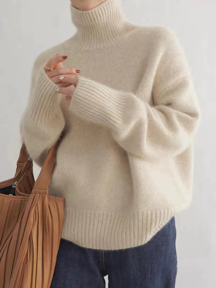 Helena | Cashmere Turtleneck Jumper
