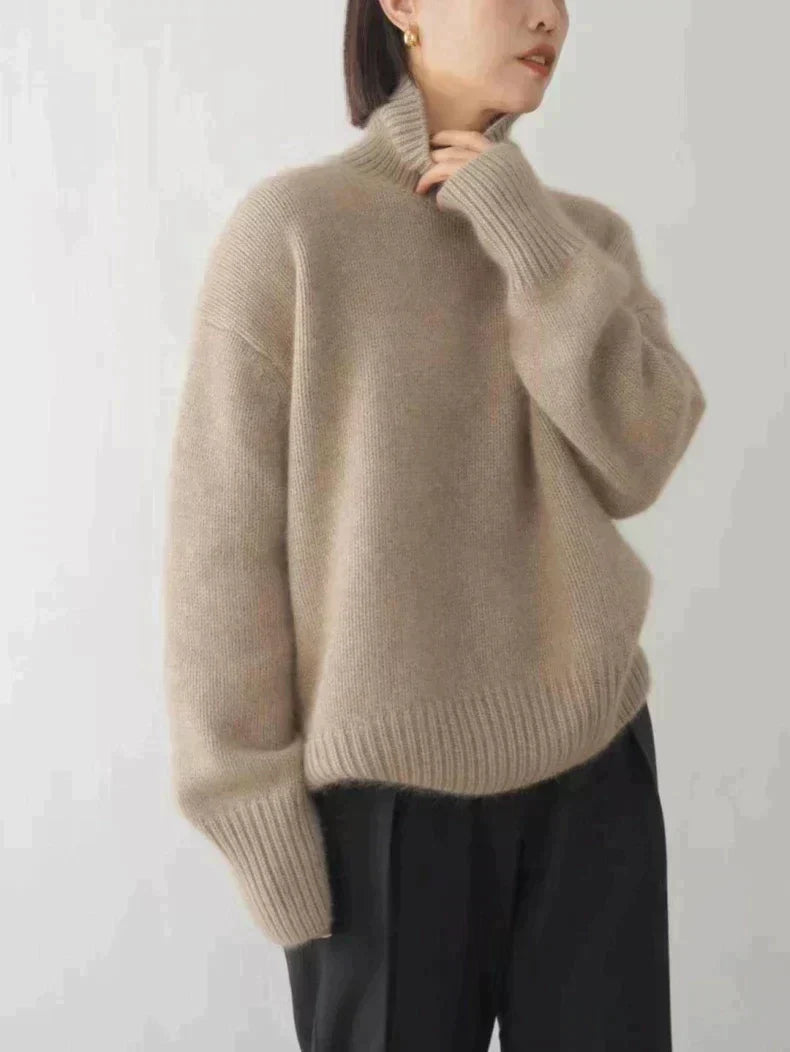 Helena | Cashmere Turtleneck Jumper