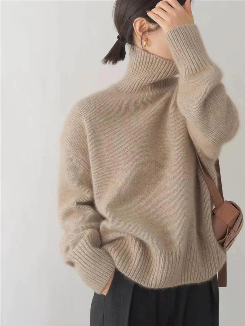 Helena | Cashmere Turtleneck Jumper