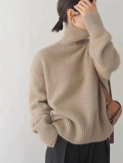 Helena | Cashmere Turtleneck Jumper