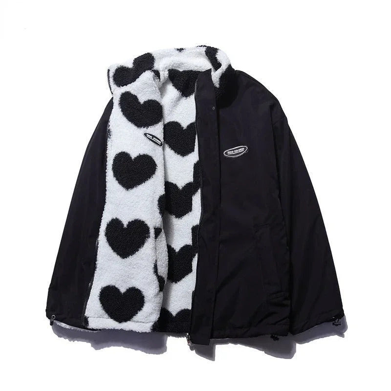 AMARA | REVERSIBLE HEART JACKET