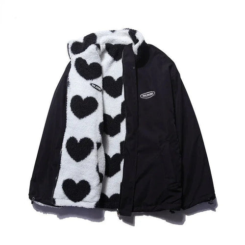 AMARA | REVERSIBLE HEART JACKET