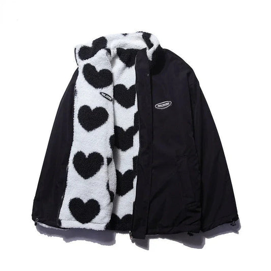 AMARA | REVERSIBLE HEART JACKET
