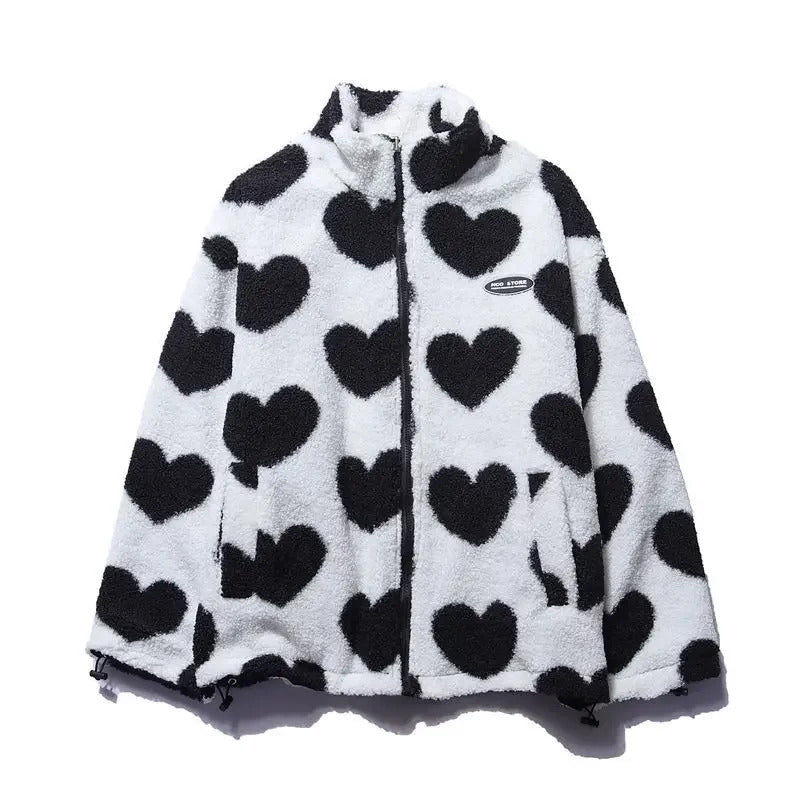 AMARA | REVERSIBLE HEART JACKET