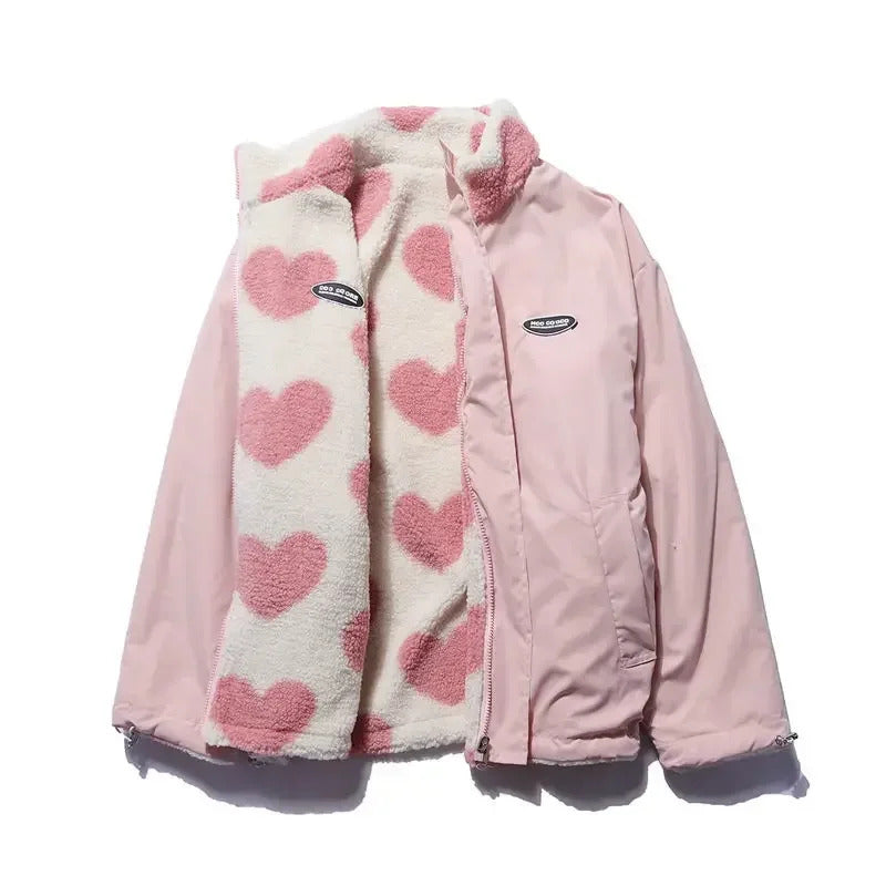 AMARA | REVERSIBLE HEART JACKET