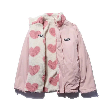 AMARA | REVERSIBLE HEART JACKET